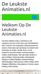 Mobile Screenshot of deleuksteanimaties.nl